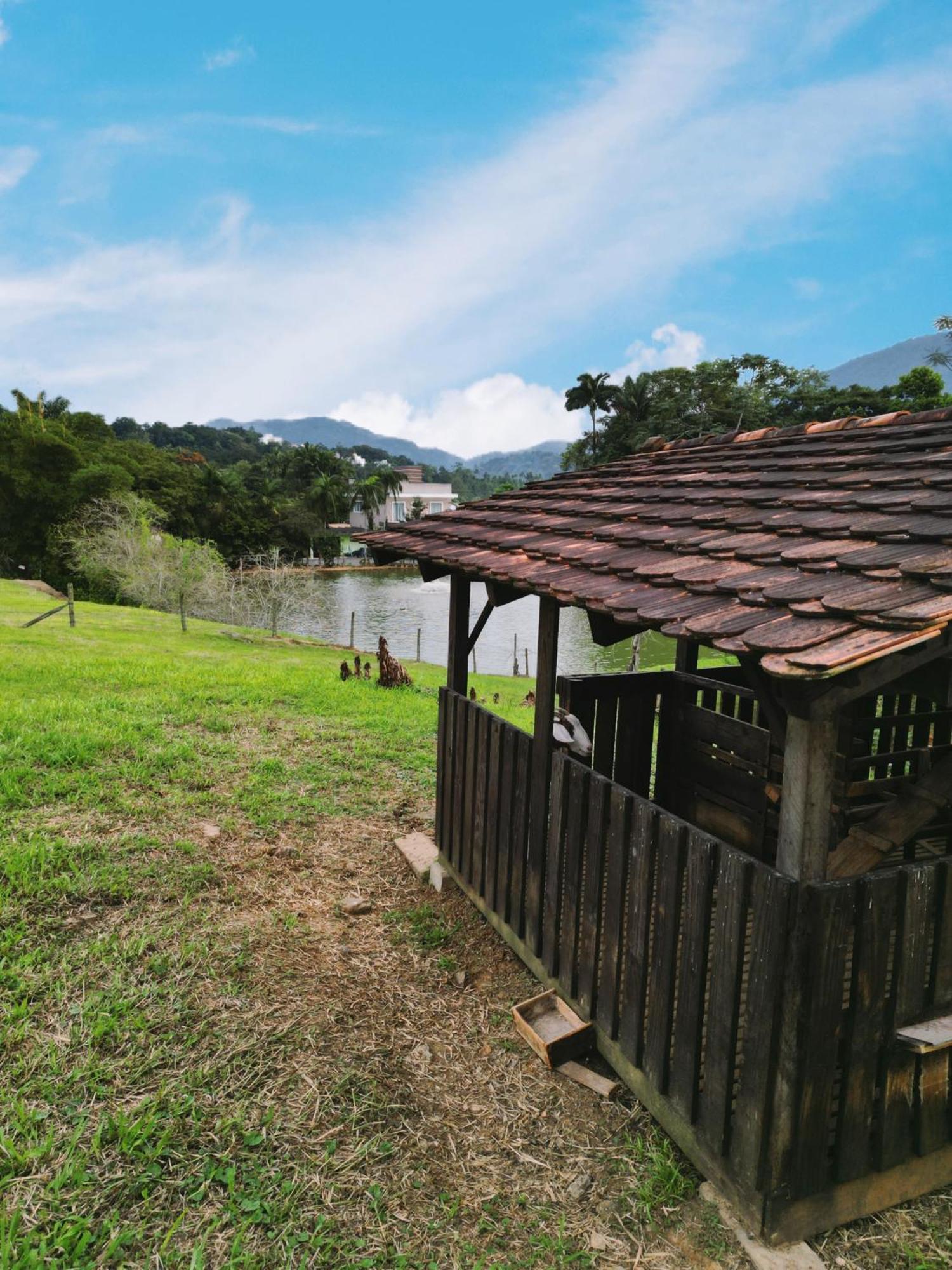 Hospedagem Zilz Pomerode Bagian luar foto